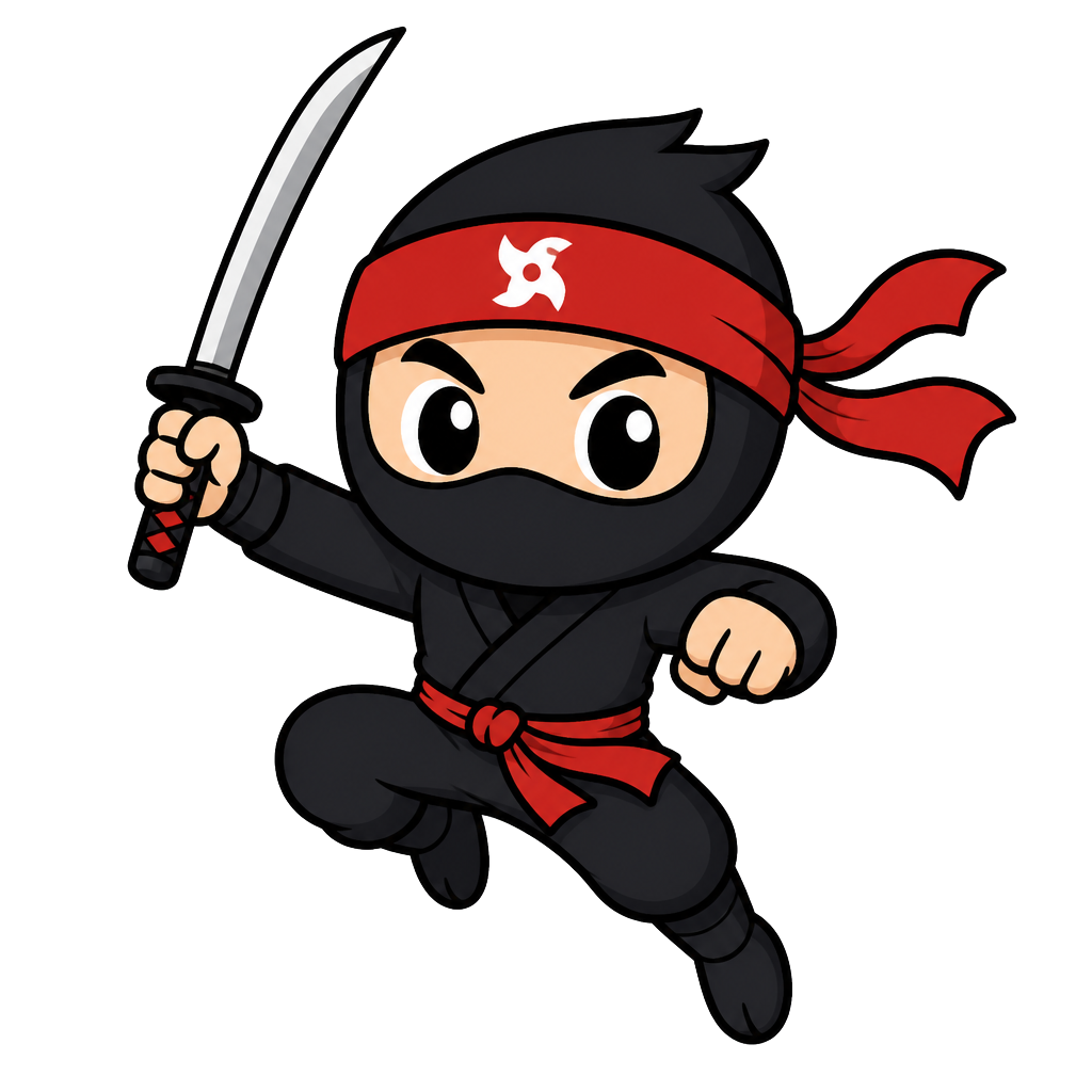 Mascota ninja de NinjaHosting